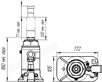 картинка ДГ5-3913010  - Шадринский Автоагрегатный завод