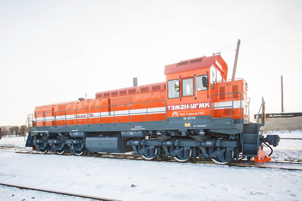 картинка Новый тепловоз ТЭМ2Н  - Шадринский Автоагрегатный завод