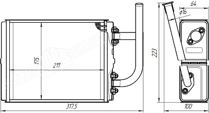 картинка 2101-8101060-02  - Шадринский Автоагрегатный завод