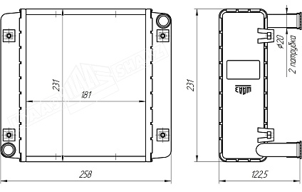 картинка 159АП-8101060  - Шадринский Автоагрегатный завод