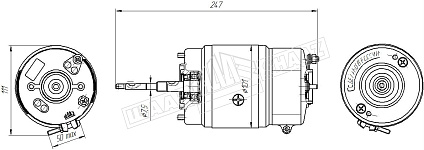 картинка МЭ252-3730.000  - Шадринский Автоагрегатный завод