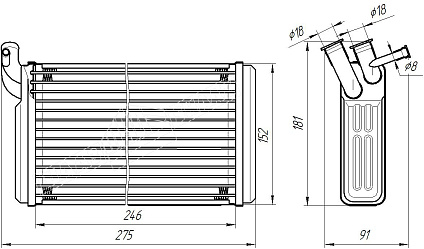 картинка 2110-8101060  - Шадринский Автоагрегатный завод