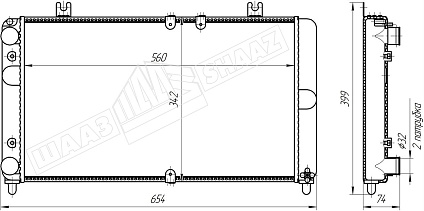 картинка 1118А-1301010  - Шадринский Автоагрегатный завод