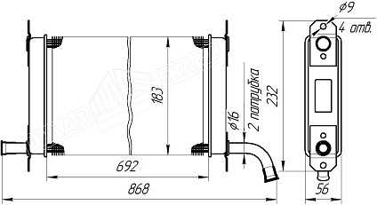 картинка 5323Р-1013010  - Шадринский Автоагрегатный завод
