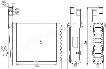 картинка 2111А-8101060  - Шадринский Автоагрегатный завод