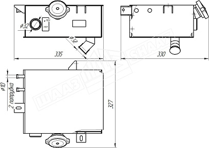 картинка 4234-1311010  - Шадринский Автоагрегатный завод