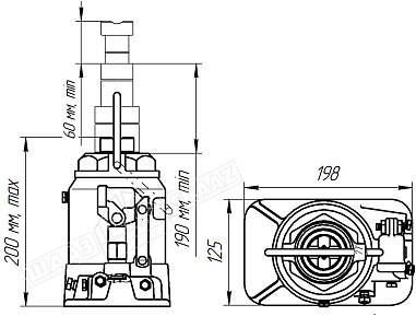 картинка Д4-3913010-10  - Шадринский Автоагрегатный завод