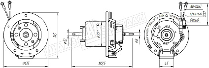 картинка МЭ250Ш-3730.000  - Шадринский Автоагрегатный завод