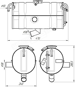 картинка 3203-1311010-10  - Шадринский Автоагрегатный завод