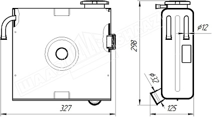 картинка 4308-1311010  - Шадринский Автоагрегатный завод
