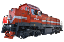 Модернизированный тепловоз ТГМ4Б